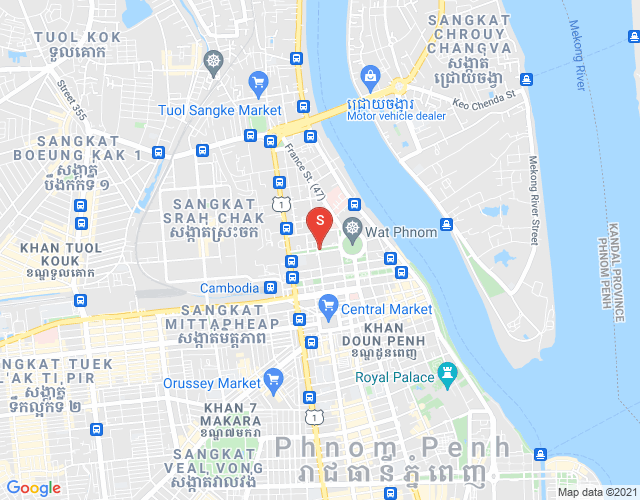 แผนที่ Phsar thmei I, ดวนป็ญ, พนมเปญ