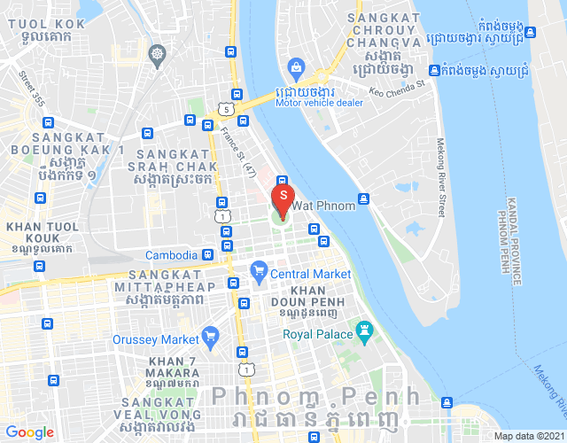 Map of Properties Dabest, BKK 1, Boeng Keng Kang, Phnom Penh