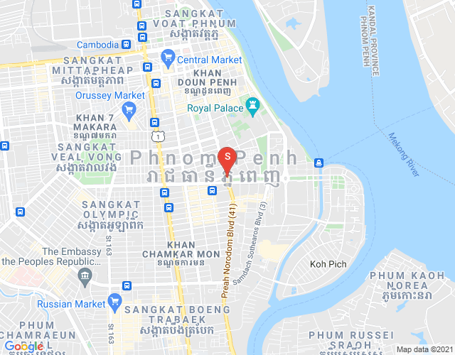 DABEST PROPERTIES CAMBODIA CO LTD PROPERTIES, 百色河分区, 占卡蒙, 金边地图