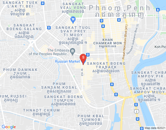 Карта Properties Dabest, Тул Том Пунг 1, Чамкармон, Пномпень
