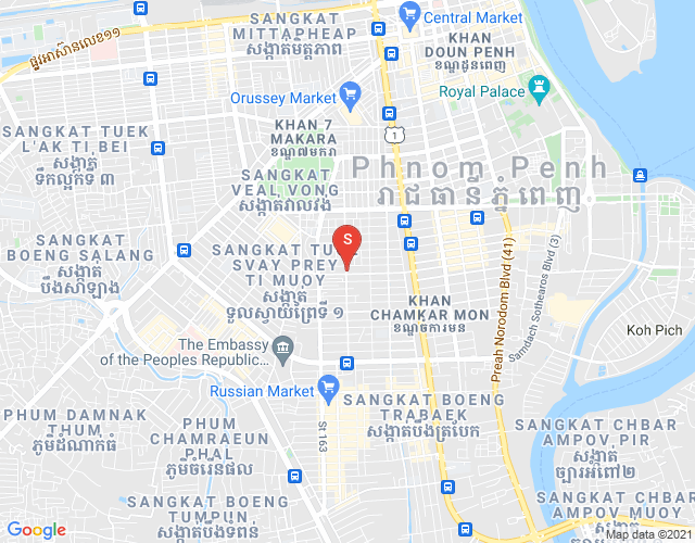 Mapa: Chak Angrae Kraom, Meanchey, Phnom Penh