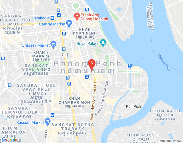 Mapa: Properties  Dabest, BKK 1, Boeng Keng Kang, Phnom Penh
