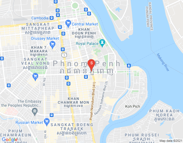Mapa: Properties Dabest, Tonle Bassac, Chamkarmon, Phnom Penh