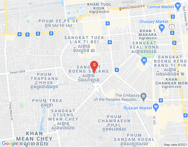 ផែនទី បឹងសាឡាង, ទួលគោក, ភ្នំពេញ