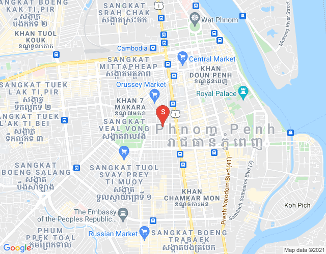 Boeung Prolit分区, 马卡拉区, 金边地图