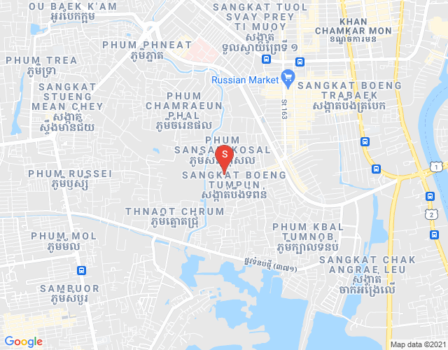 宣邦屯门1, 棉芷区, 金边地图