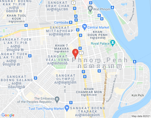 Map of Boeung Prolit, 7 Makara, Phnom Penh