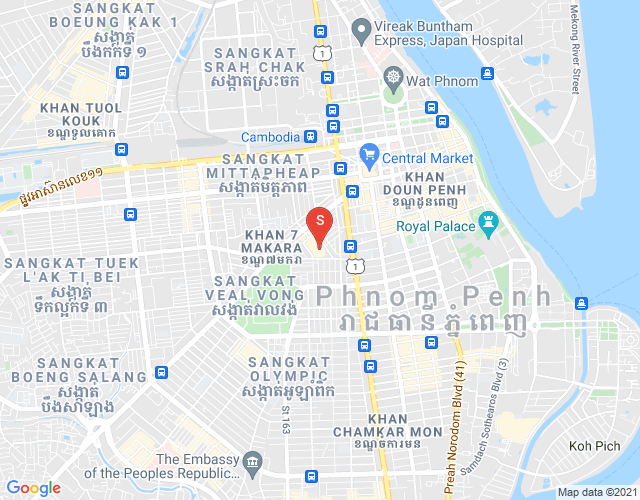 Properties Dabest, ヴィアルヴォン, 7マカラ, プノンペンの地図