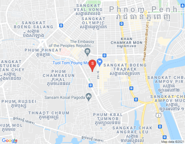 Mapa: BKK 1, Boeng Keng Kang, Phnom Penh