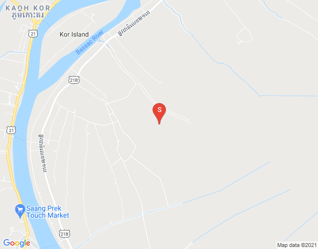 Mapa: Svay Prateal, S'ang, Kandal