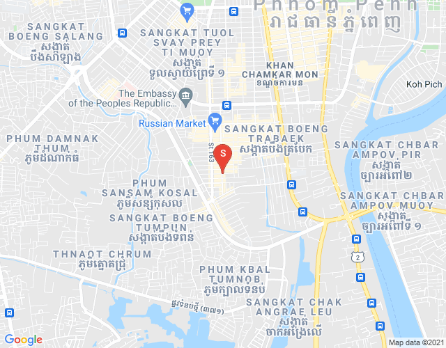 แผนที่ จัมการมอน, พนมเปญ
