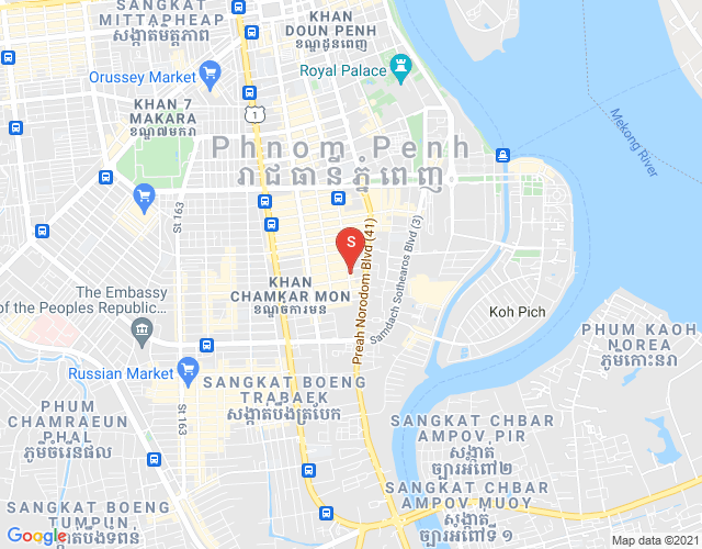Map of Veal Vong, 7 Makara, Phnom Penh