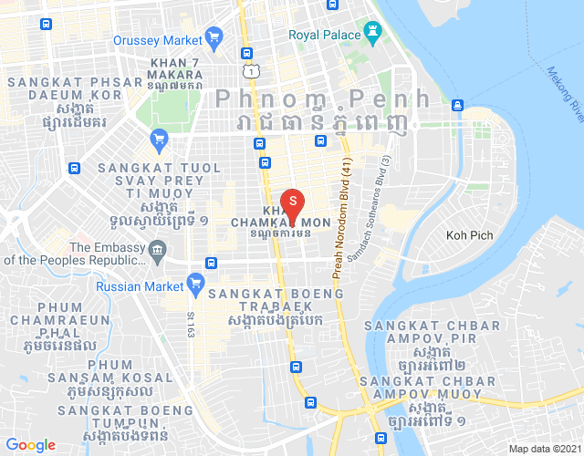 แผนที่ บีเคเค 2, บึงเกงกอง, พนมเปญ