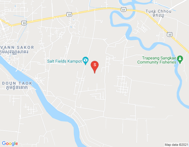 Mapa: Properties Dabest, Chum Kriel, Tuek Chhou, Kampot
