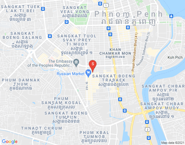 Карта Properties Dabest, Тул Том Пунг 1, Чамкармон, Пномпень