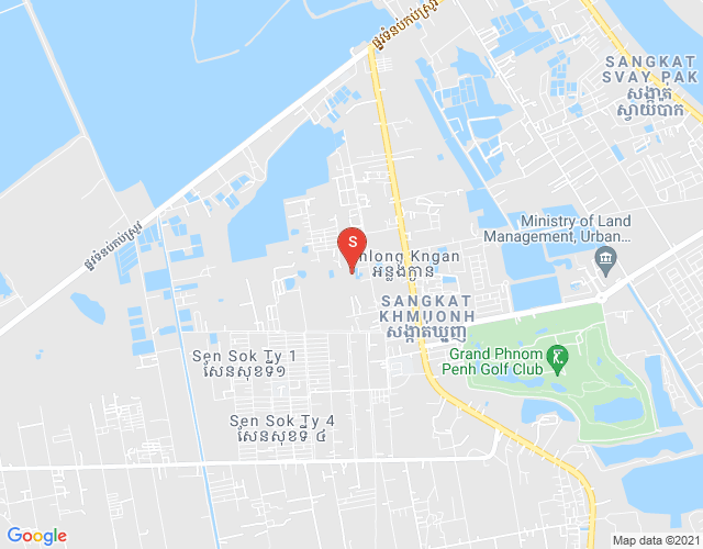 センソック, プノンペンの地図