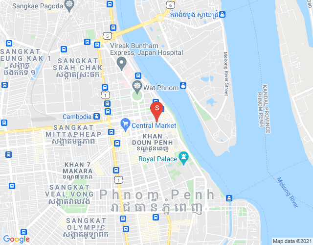 แผนที่ ผสาจ๊ะ, ดวนป็ญ, พนมเปญ