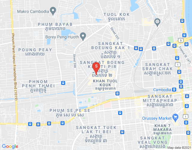 宣城2, 堆谷区, 金边地图