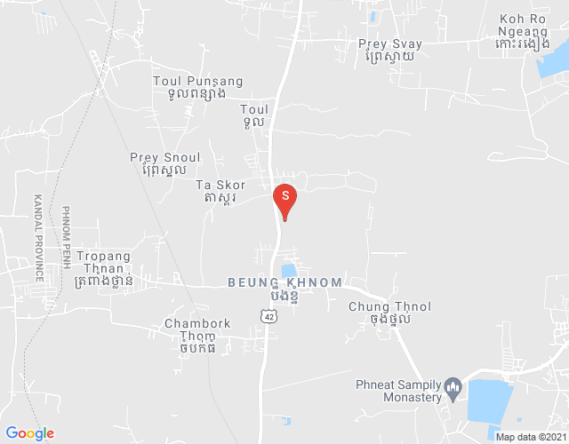 Mapa: Preaek Pnov, Prek Pnov, Phnom Penh