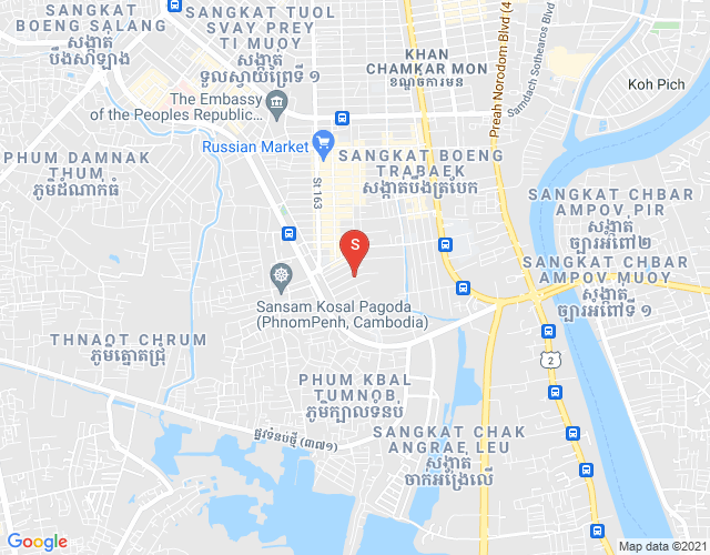 Карта Тул Том Пунг 1, Чамкармон, Пномпень