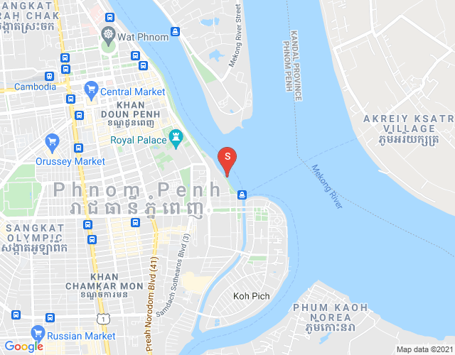 Карта Чакто Мукх, Доун Пень, Пномпень