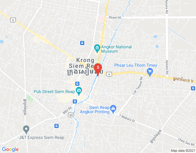 ផែនទី Makara 7 Makara 7, ស្វាយដង្គំ, សៀមរាប