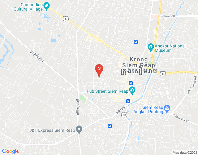 スヴァイダンクム, シェムリアップの地図