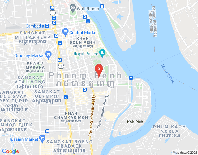 ផែនទី ចតុមុខ, ដូនពេញ, ភ្នំពេញ