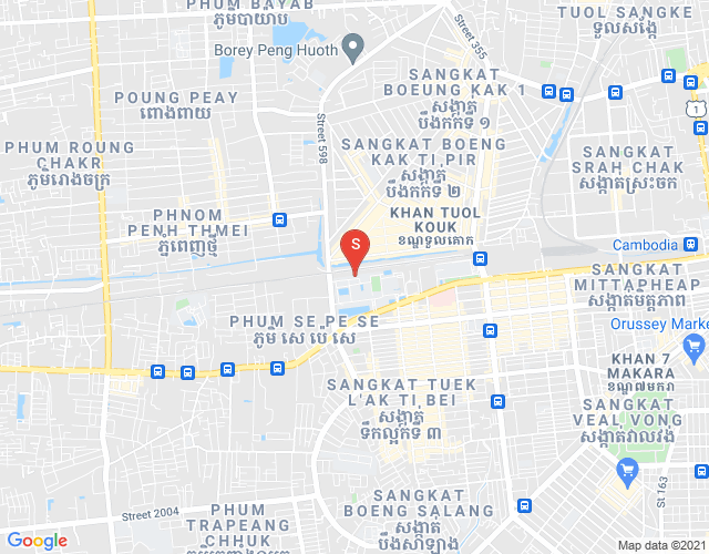แผนที่ ตึกลัก 2, ตuolโกก, พนมเปญ