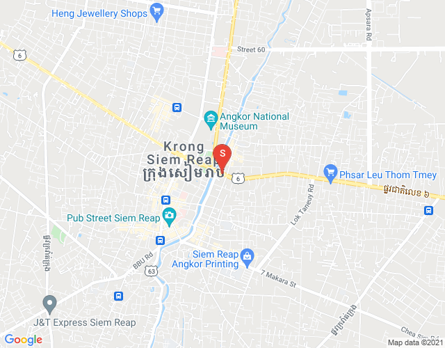 ផែនទី ស្វាយដង្គំ, សៀមរាប