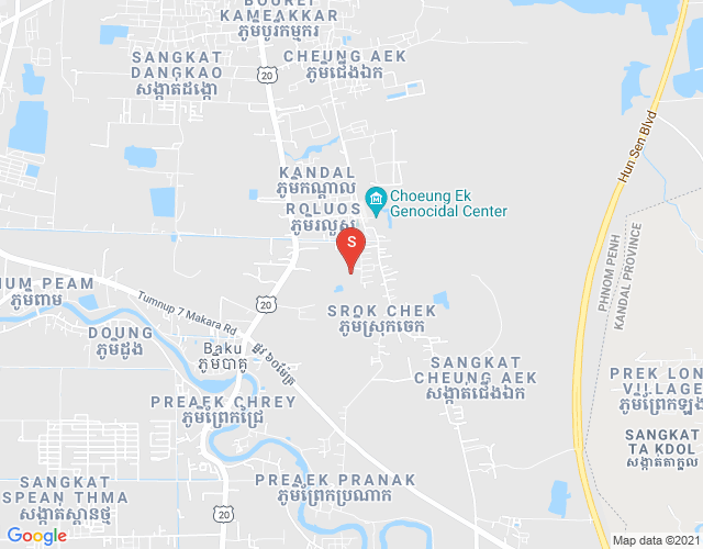 ផែនទី បុរី ភ្នំពេញថ្មី | ដឹ រ៉េឌាន ផាក​
