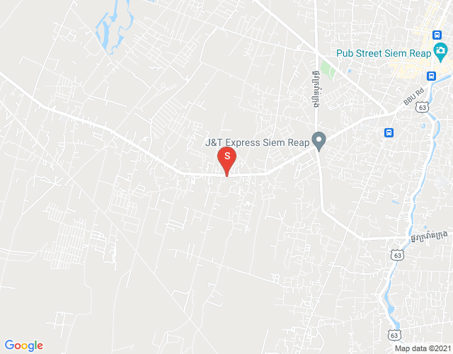 Mapa: Svay Dankum, Siem Reap