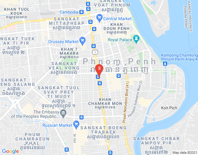 แผนที่ BKK 1, บึงเกงกอง, พนมเปญ