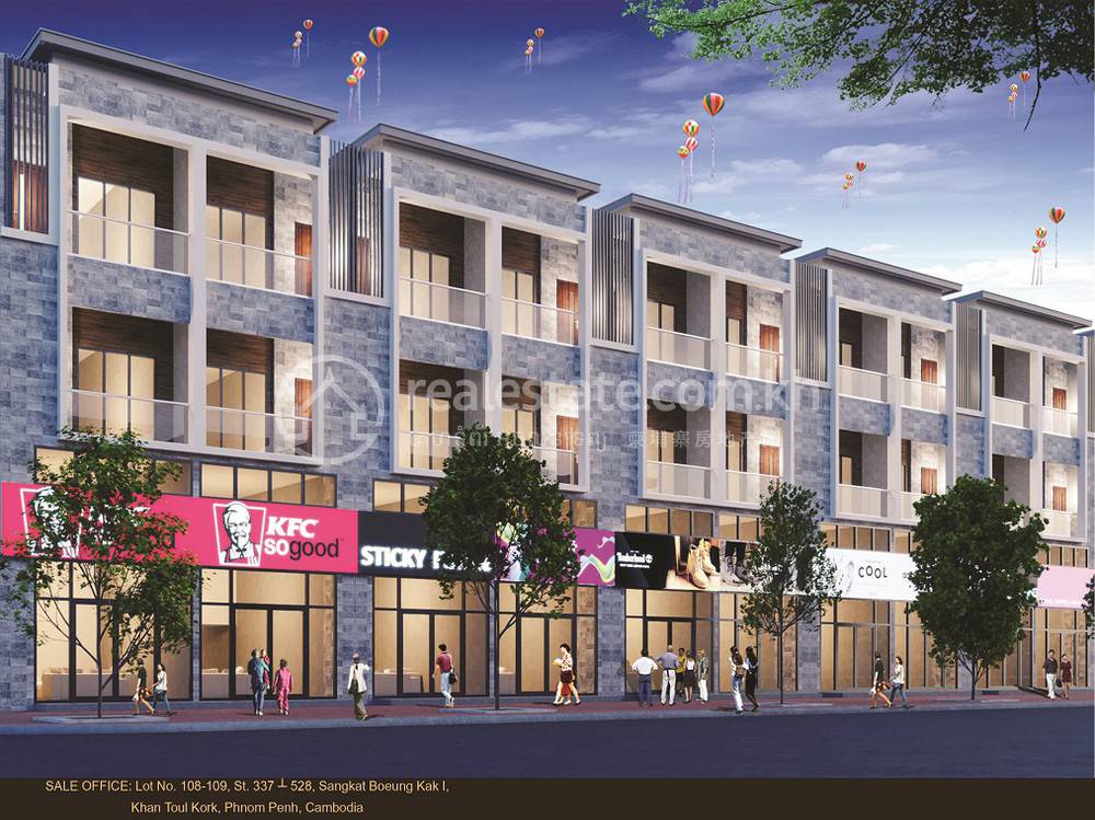 Pancier Residence | Svay Pak Shophouse Na prodej in Svay Pak