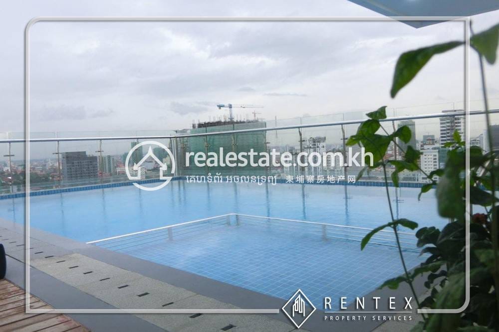Appartement À louer à, Tonle Bassac, Chamkarmon, Phnom Penh