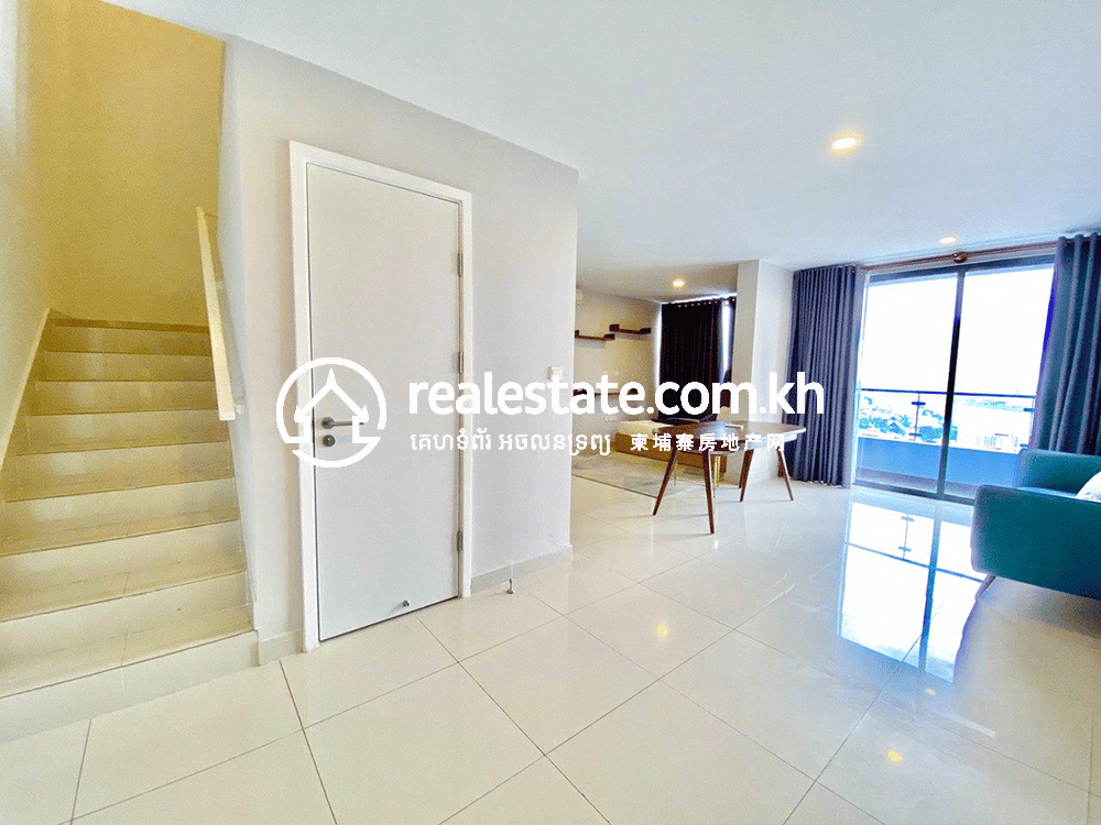 Apartment For Rent in Tonle Bassac, Chamkarmon, Phnom Penh