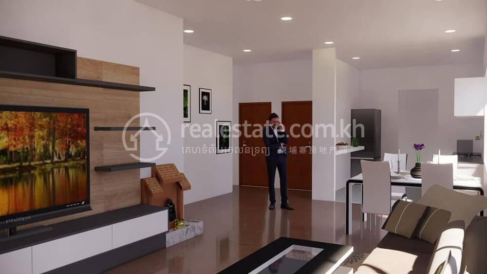Borey Reaksmey Battambang | Villa For Sale in OMal, Battambang, Battambang