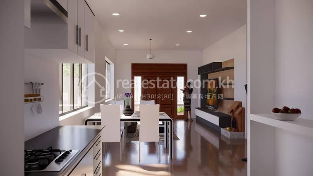 Borey Reaksmey Battambang | OMal Villa For Sale in OMal