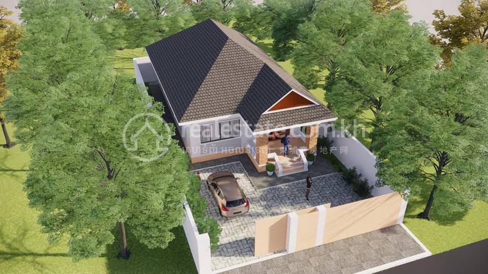 Borey Reaksmey Battambang | Villa For Sale with 1 Parking Space