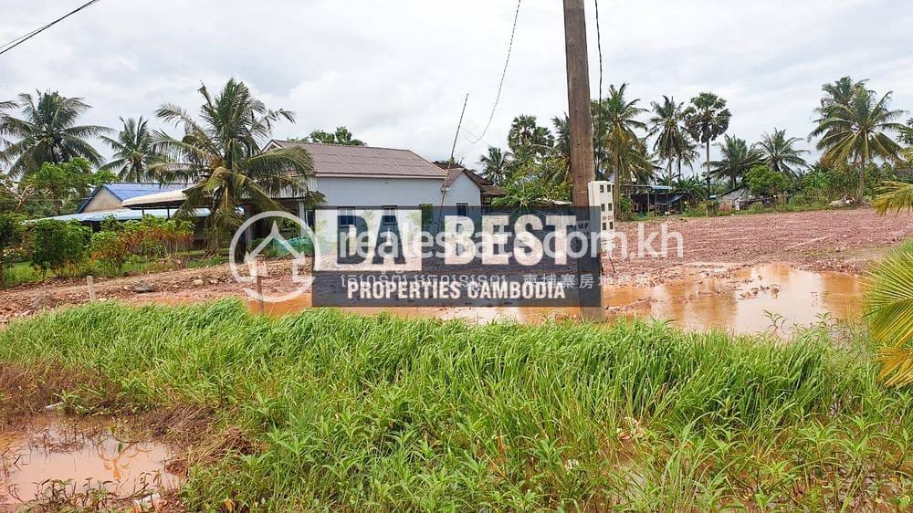 ដី សំរាប់លក់ ទំហំដី 306 ម៉ែត្រការ៉េ ក្នុងតម្លៃ $65,000