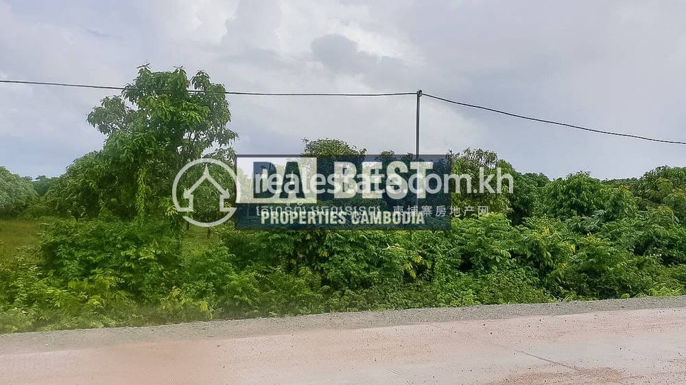 ដី សំរាប់លក់ ទំហំដី 19,468 ម៉ែត្រការ៉េ ក្នុងតម្លៃ $973,400