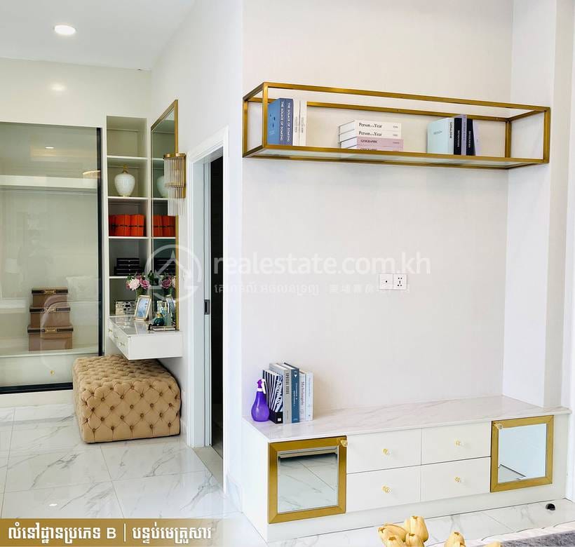 Icon Park Prek Eng | ลิงก์เฮ้าส์ สำหรับขาย พร้อมที่จอดรถ 1 คัน