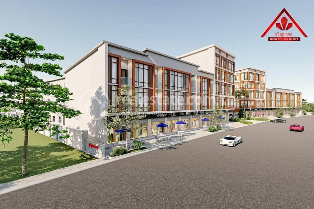 Borey Garnet | Shophouse Na prodej in Kakap, Por Sen Chey, Phnom Penh