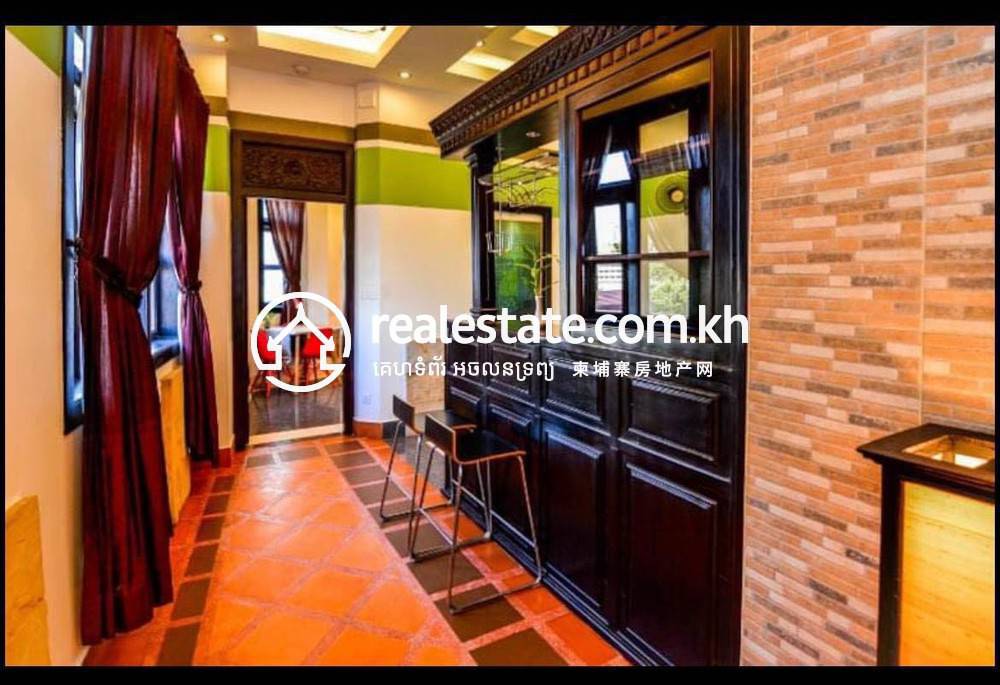 Daun Penh服务式公寓出租，价格$1,200