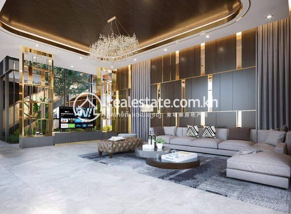 Dong Tonle Villa | Preaek Ta Teaen Villa For Sale in Preaek Ta Teaen