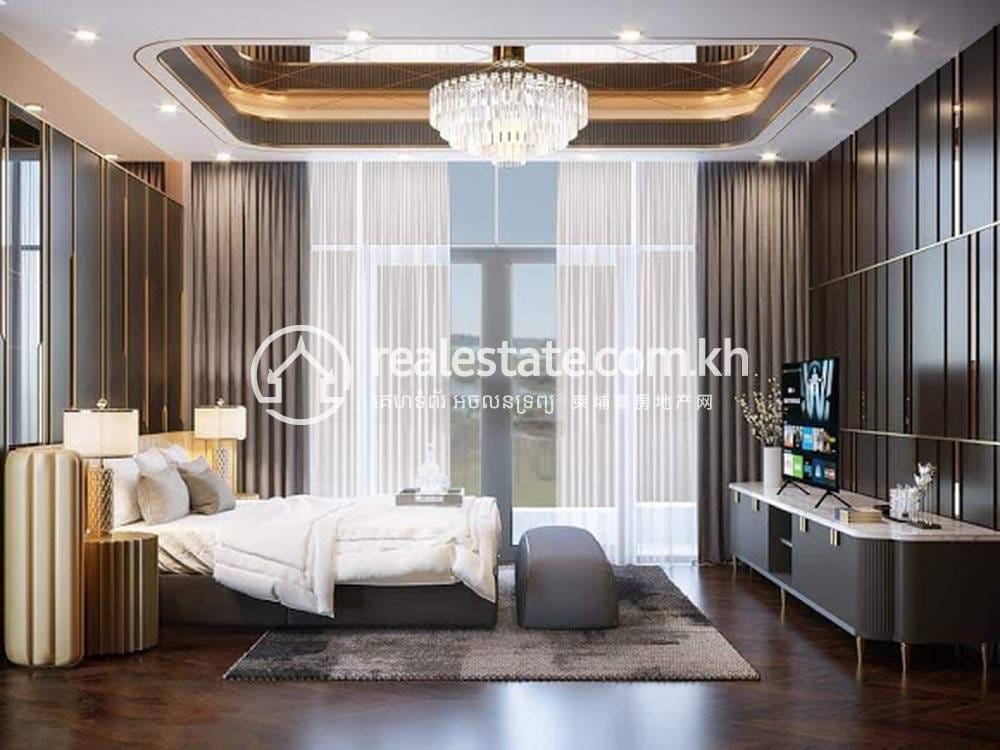 Dong Tonle Villa | Ponhea Lueu Villa For Sale in Ponhea Lueu