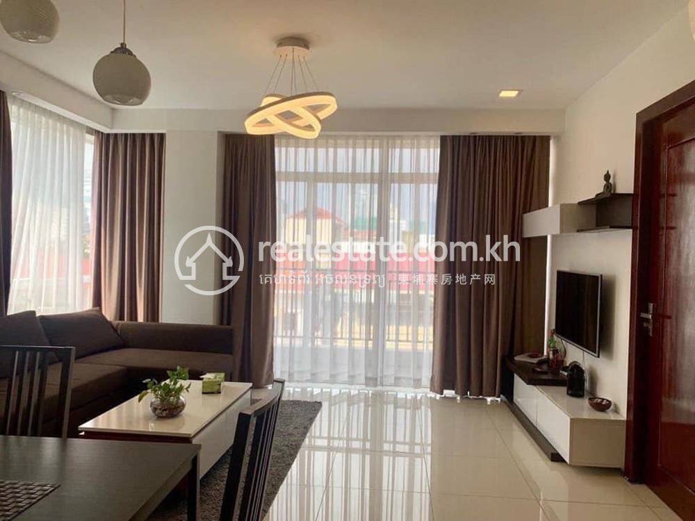 Apartment For Rent in Tonle Bassac, Chamkarmon, Phnom Penh