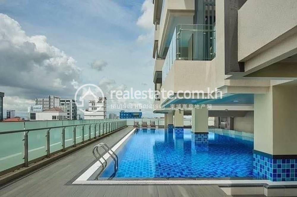 เซอร์วิสอพาร์ทเม้นท์ สำหรับเช่า ใน Toul Kork $950
