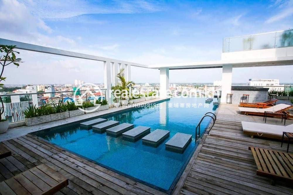 Апартаменты с Обслуживанием Для Аренды in Chamkarmon $1,600