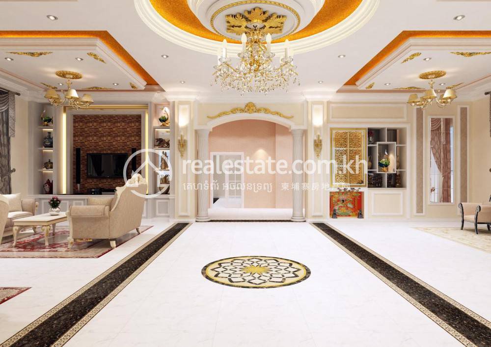 468 sqm Living Size Villa For Sale in Russey Keo